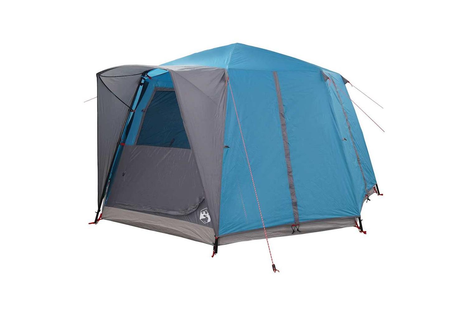 Vidaxl Cabin Tent With Roof With Storage Blue 425 X 396 X 222 Cm-4