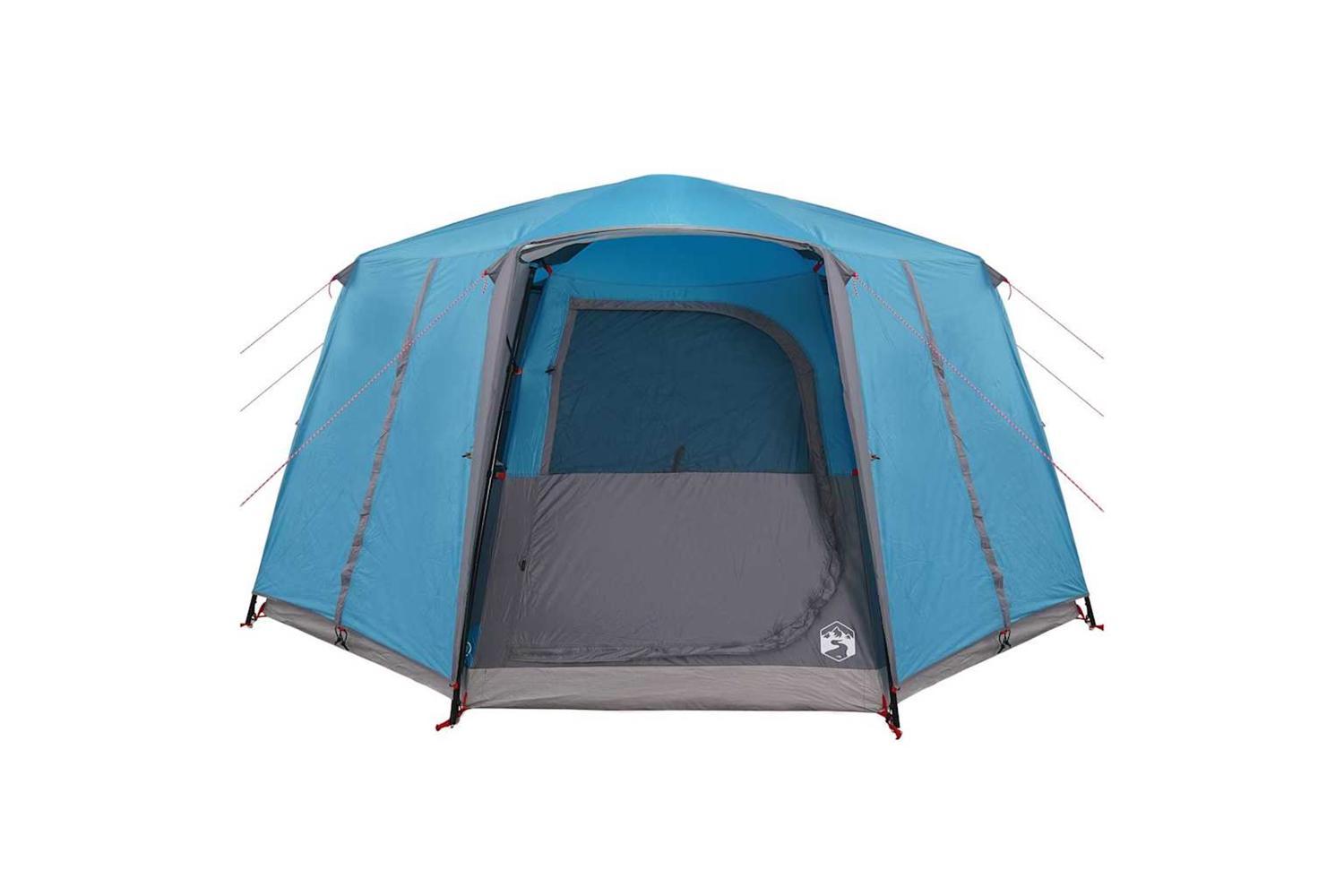 Vidaxl Cabin Tent With Roof With Storage Blue 425 X 396 X 222 Cm-5