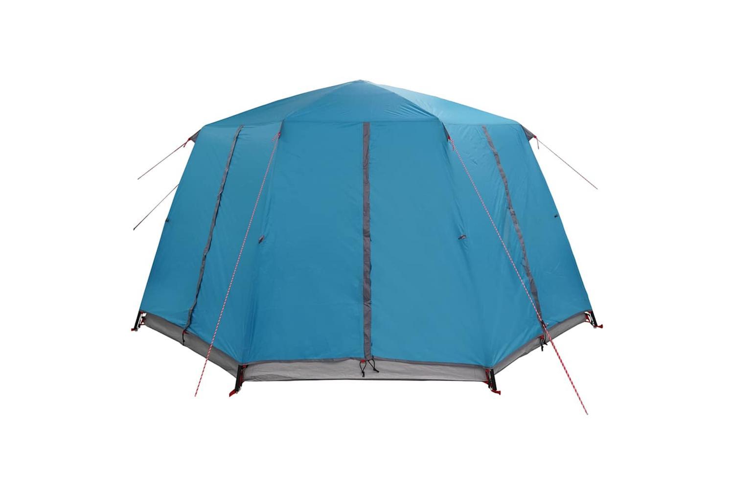 Vidaxl Cabin Tent With Roof With Storage Blue 425 X 396 X 222 Cm-8