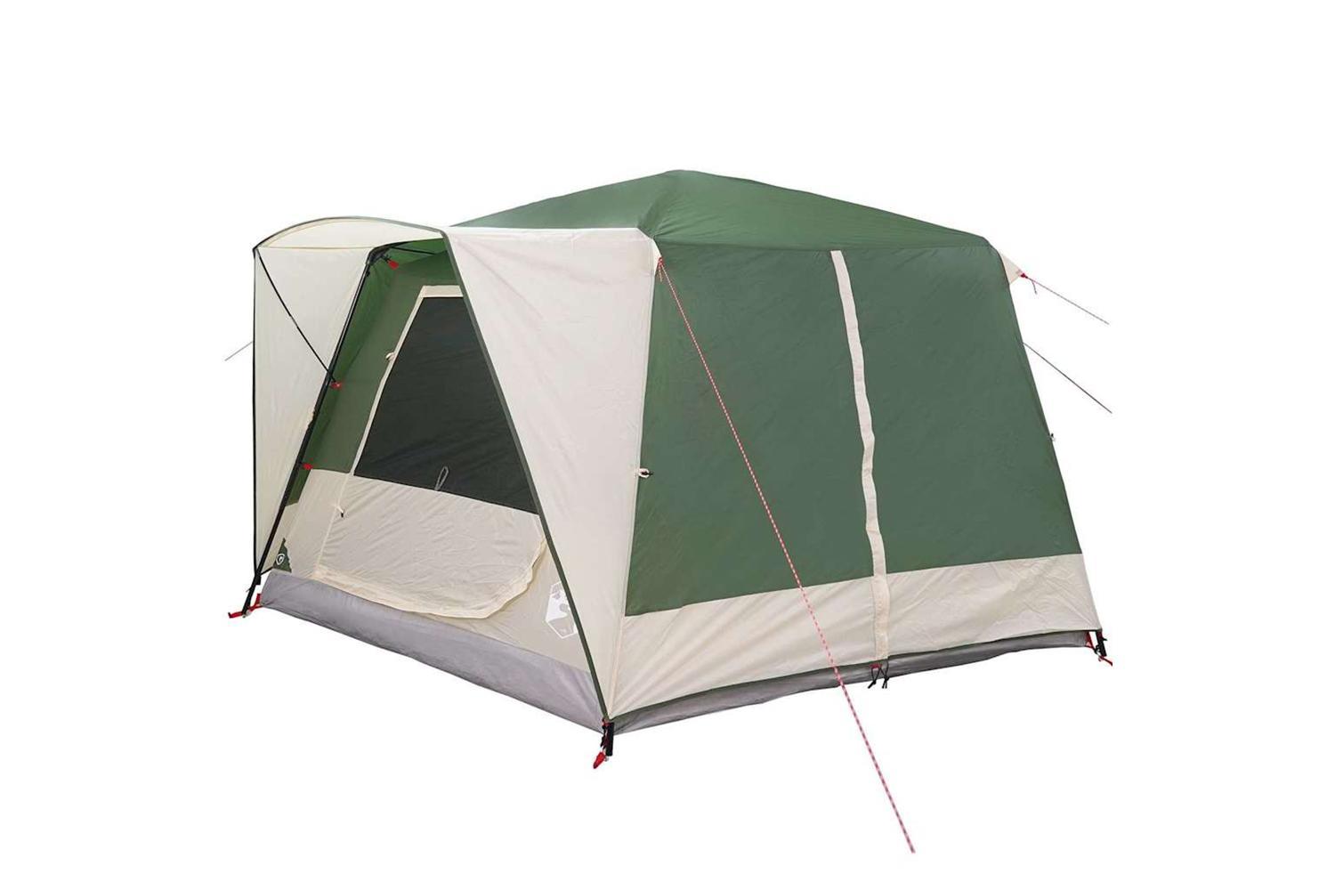 Vidaxl Cabin Tent With Roof With Storage Green 400 X 350 X 212 Cm-4