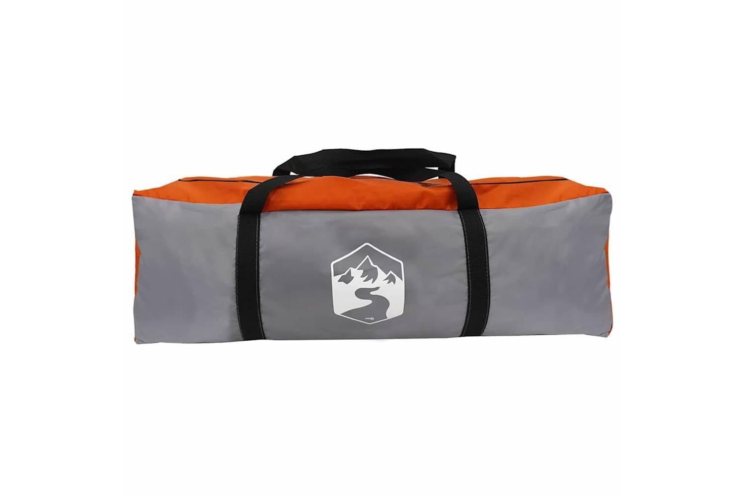 Vidaxl Cabin Tent With Roof Grey And Orange 400 X 350 X 212 Cm-10