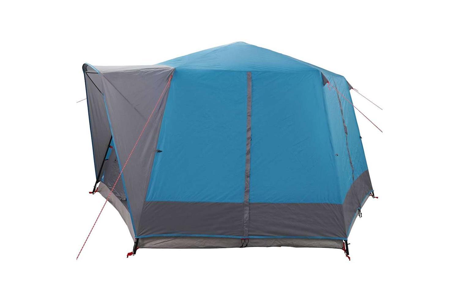 Vidaxl Cabin Tent With Roof Blue And Grey 333 X 317 X 194 Cm-7