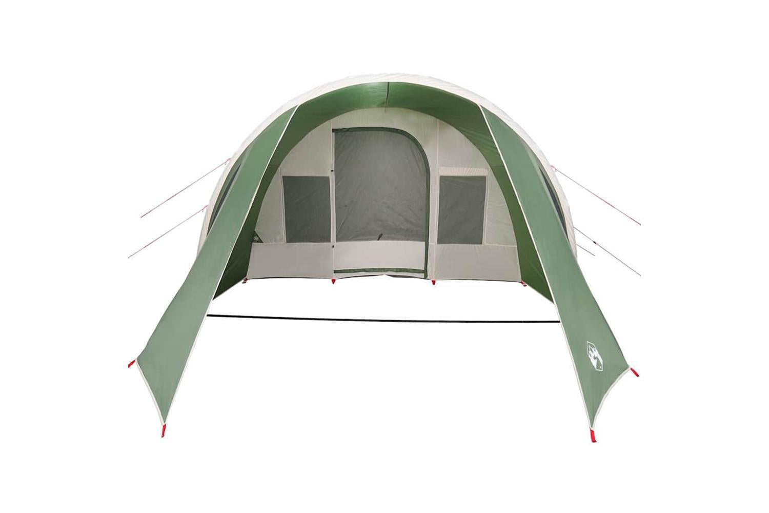 Vidaxl Tunnel Tent With Roof Green And White 778 X 356 X 210 Cm-6