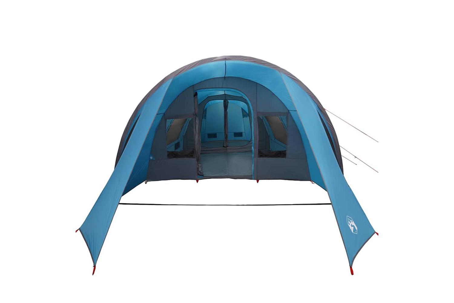 Vidaxl Tunnel Tent With Roof Blue And Grey 778 X 356 X 210 Cm-5