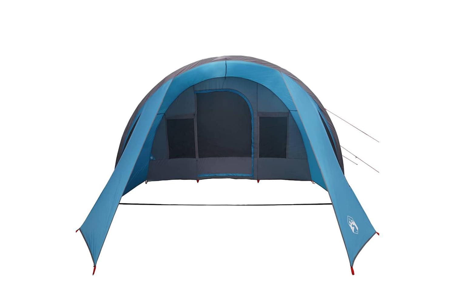 Vidaxl Tunnel Tent With Roof Blue And Grey 778 X 356 X 210 Cm-6