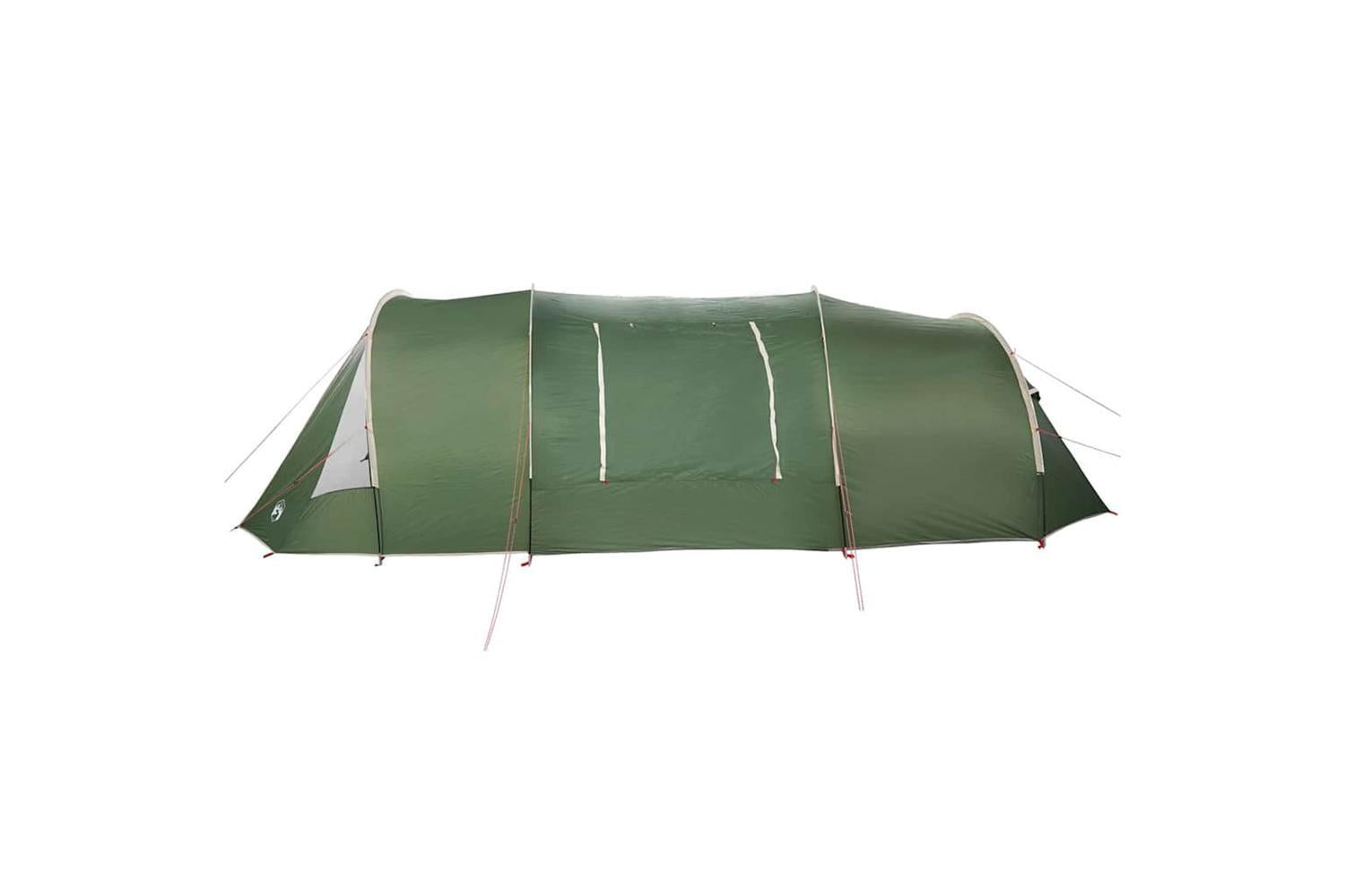 Vidaxl Tunnel Tent With Roof Green And White 805 X 405 X 211 Cm-7