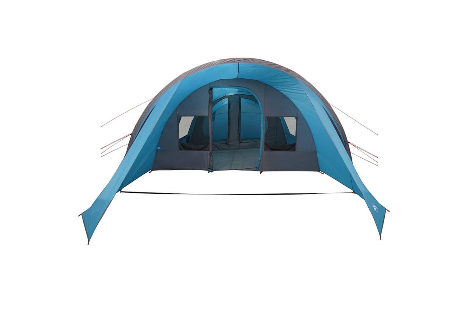 Vidaxl Tunnel Tent With Roof Blue And Grey 805 X 405 X 211 Cm-5