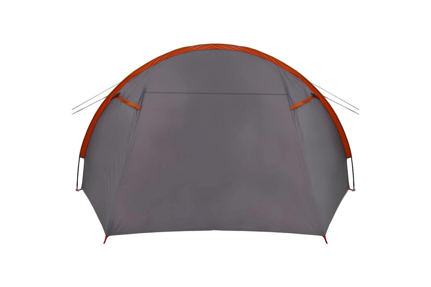 Vidaxl Tunnel Tent With Roof Grey And Orange 805 X 405 X 211 Cm-8