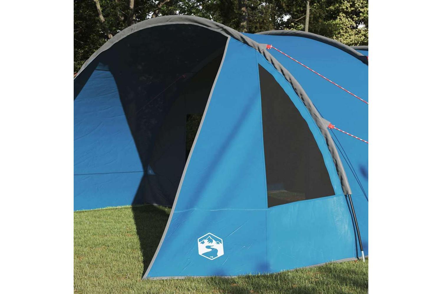 Vidaxl Tunnel Tent With Roof Blue And Grey 890 X 470 X 220 Cm-3