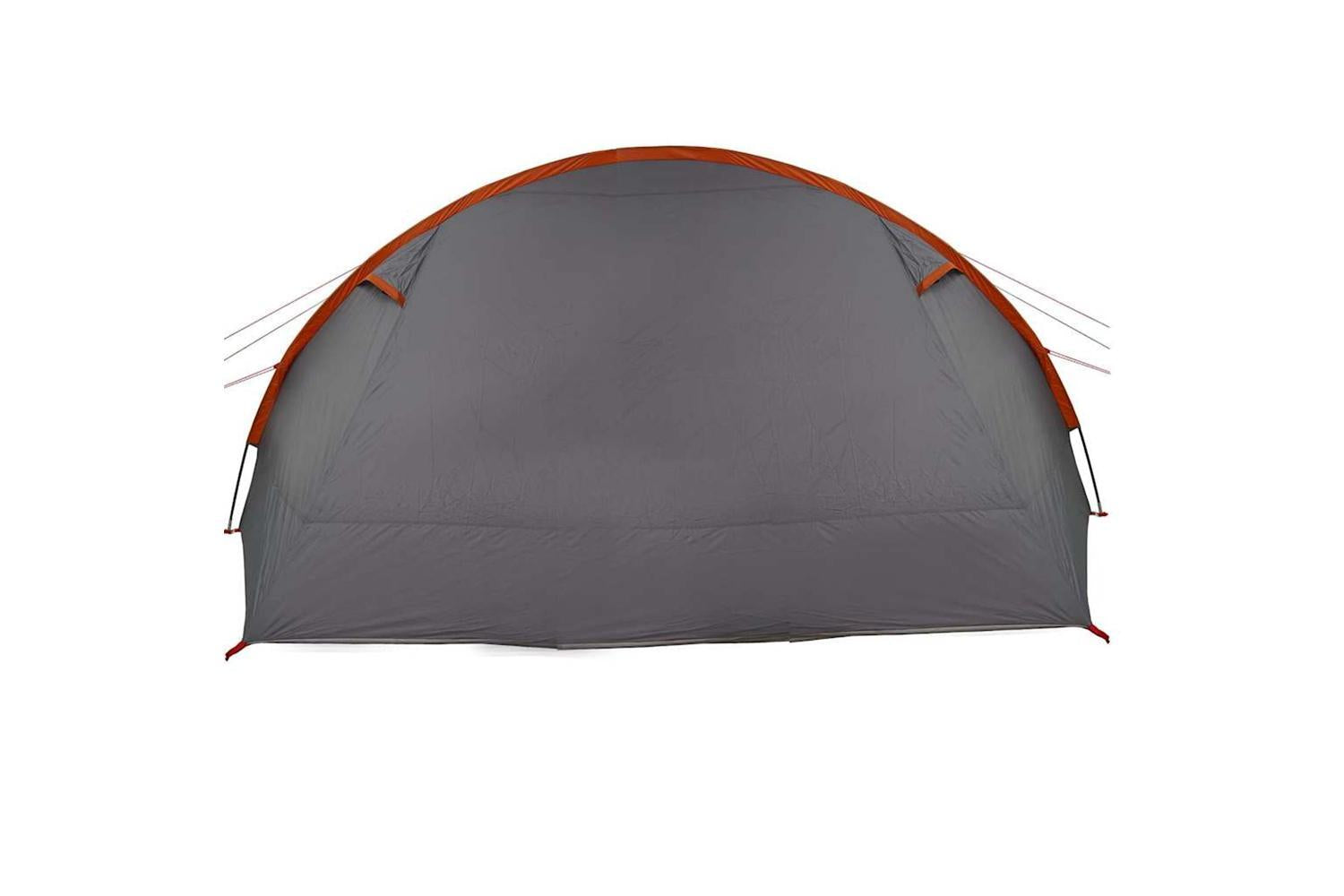 Vidaxl Tunnel Tent With Roof Grey And Orange 890 X 470 X 220 Cm-8