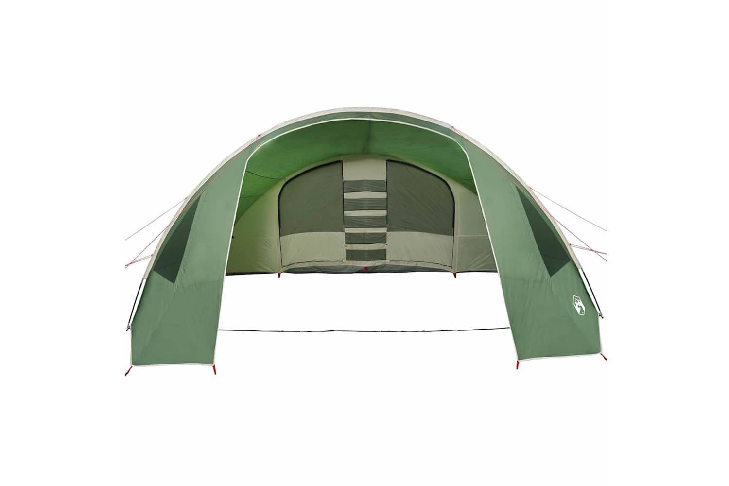 Vidaxl Tunnel Tent With Roof Green And White 700 X 590 X 215 Cm-6