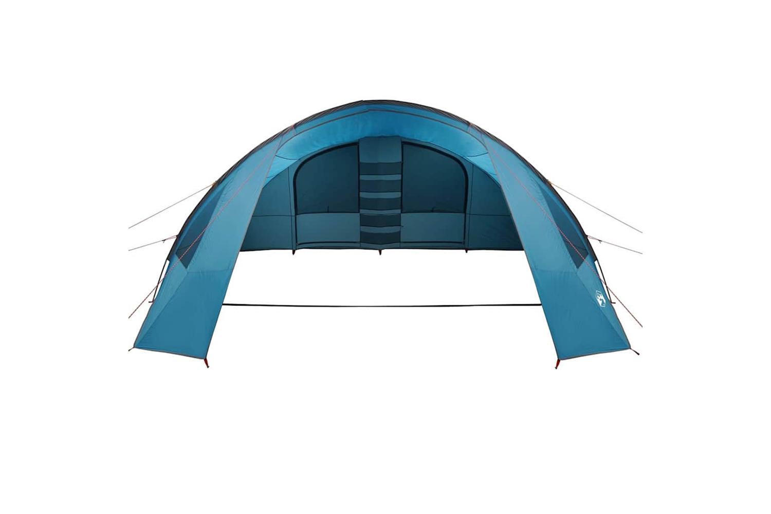 Vidaxl Tunnel Tent With Roof Blue And Grey 700 X 590 X 215 Cm-6