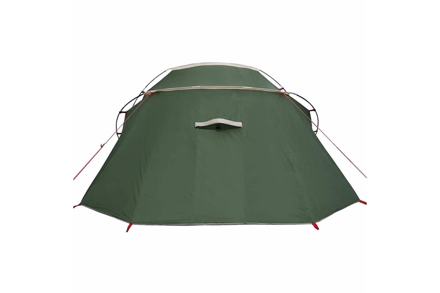 Vidaxl Tunnel Tent With Roof Green And White 328 X 228 X 115 Cm-8