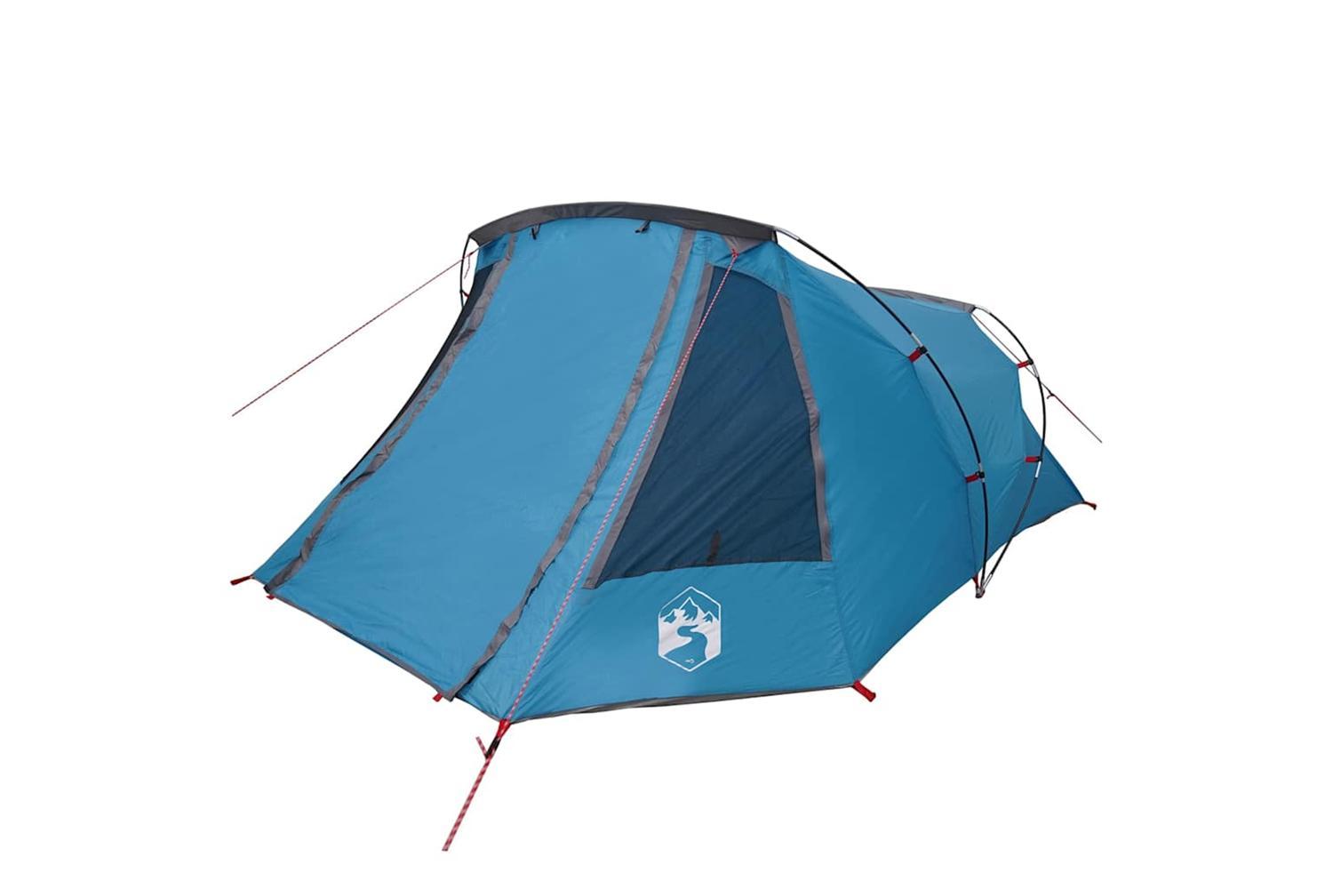 Vidaxl Tunnel Tent With Roof Blue And Grey 328 X 228 X 115 Cm-4