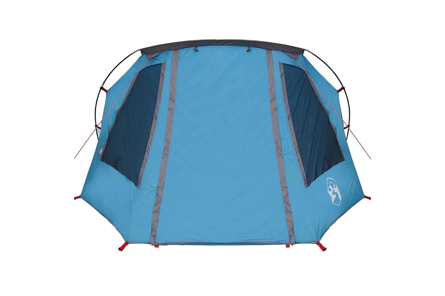 Vidaxl Tunnel Tent With Roof Blue And Grey 328 X 228 X 115 Cm-6