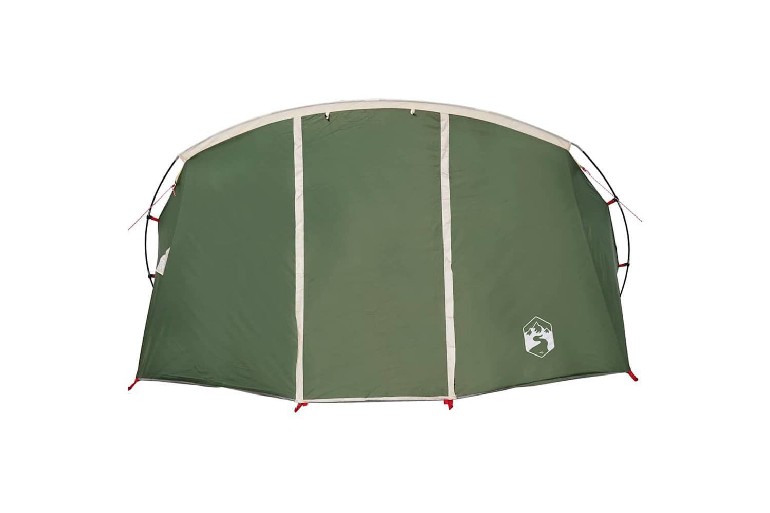 Vidaxl Tunnel Tent With Roof Green And White 318 X 275 X 140 Cm-6