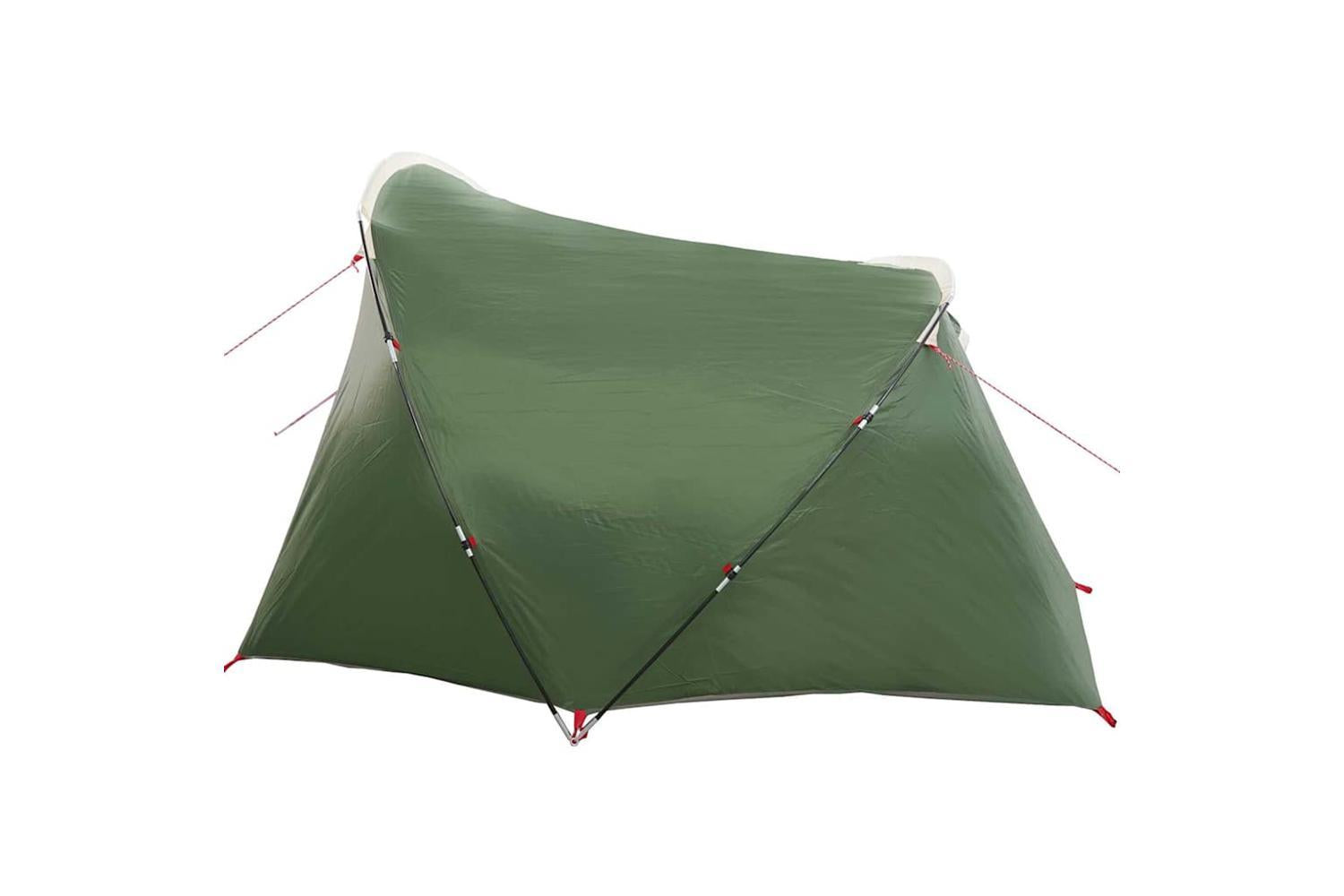 Vidaxl Tunnel Tent With Roof Green And White 318 X 275 X 140 Cm-7