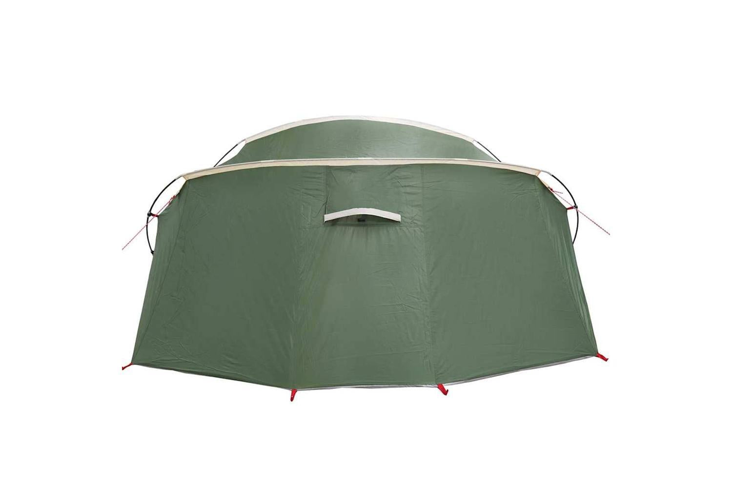 Vidaxl Tunnel Tent With Roof Green And White 318 X 275 X 140 Cm-8