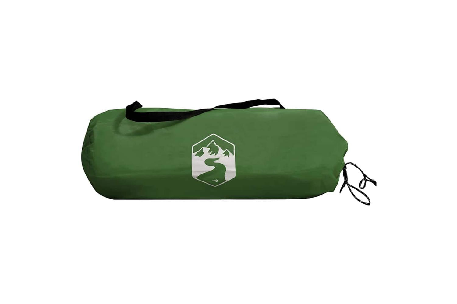 Vidaxl Tunnel Tent With Roof Green And White 318 X 275 X 140 Cm-10