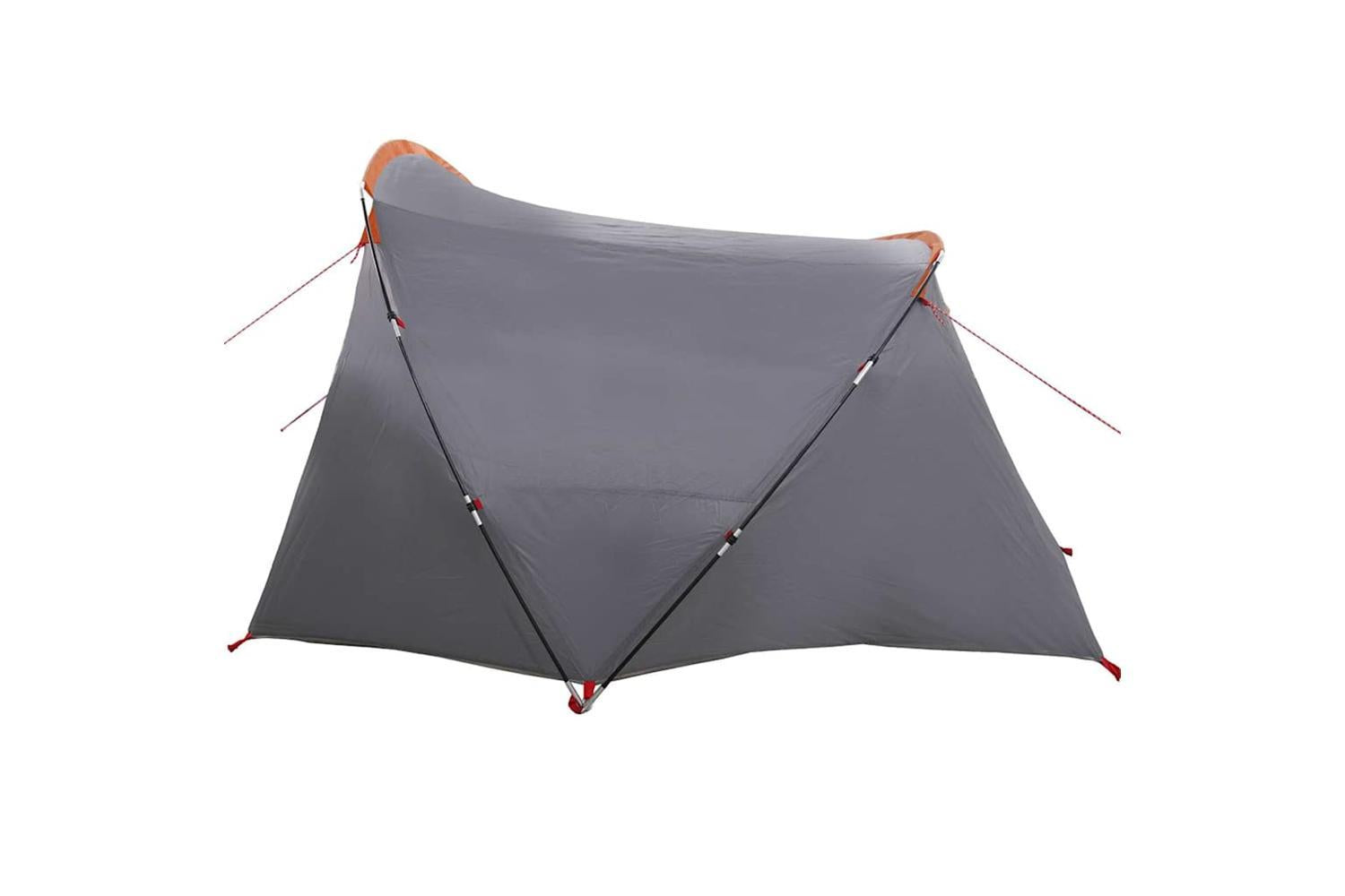 Vidaxl Tunnel Tent With Roof Grey And Orange 318 X 275 X 140 Cm-7
