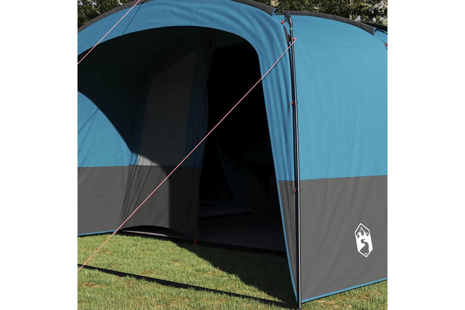 Vidaxl Family Tent With Roof Blue And Grey 760 X 645 X 230 Cm-3