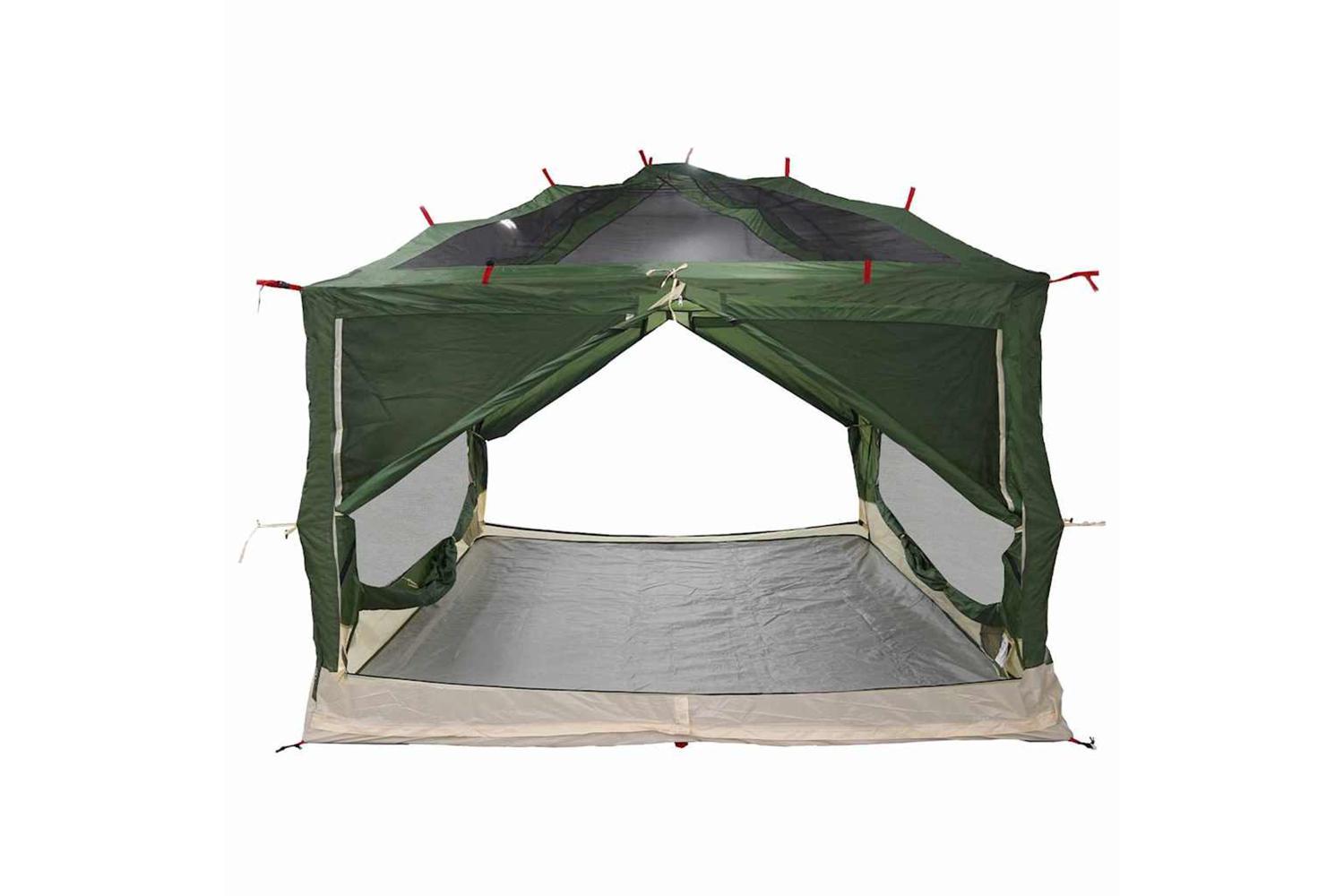 Vidaxl Inner Tent With Roof Green And Grey 300 X 300x 250 Cm-5