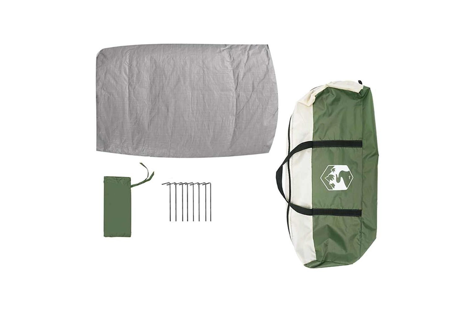 Vidaxl Inner Tent With Roof Green And Grey 300 X 300x 250 Cm-9