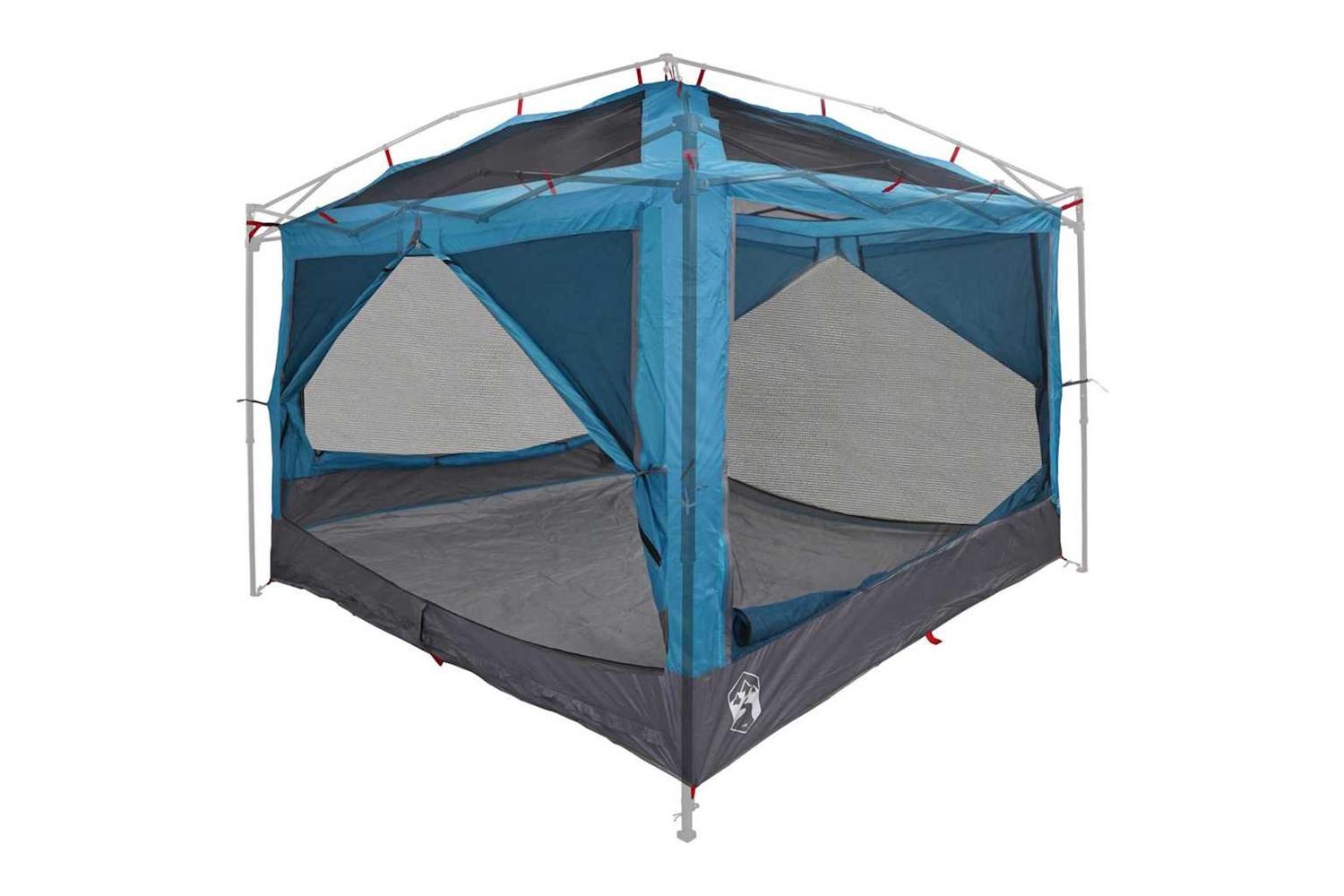 Vidaxl Inner Tent With Roof Blue And Grey 300 X 300x 250 Cm-3