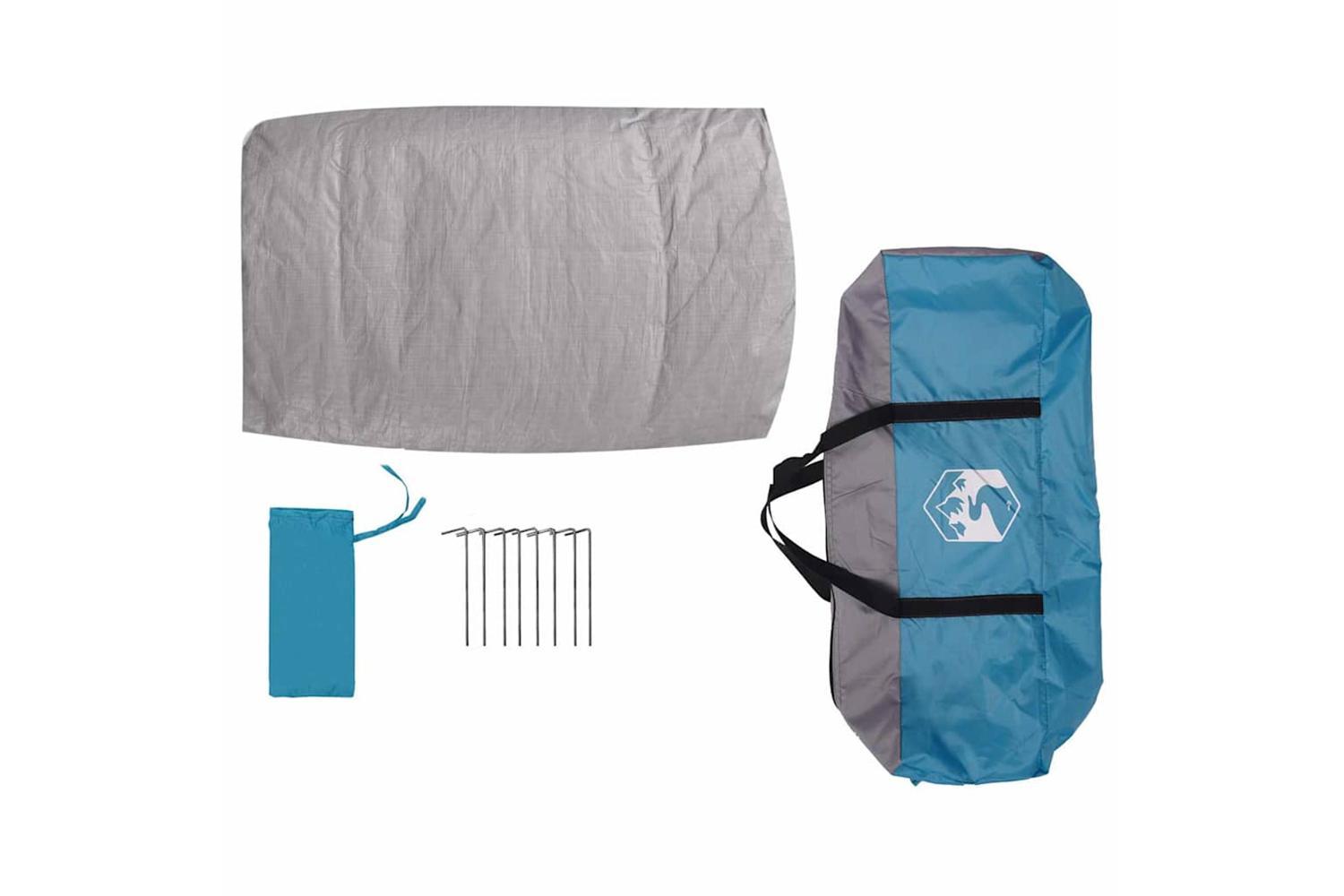 Vidaxl Inner Tent With Roof Blue And Grey 300 X 300x 250 Cm-9