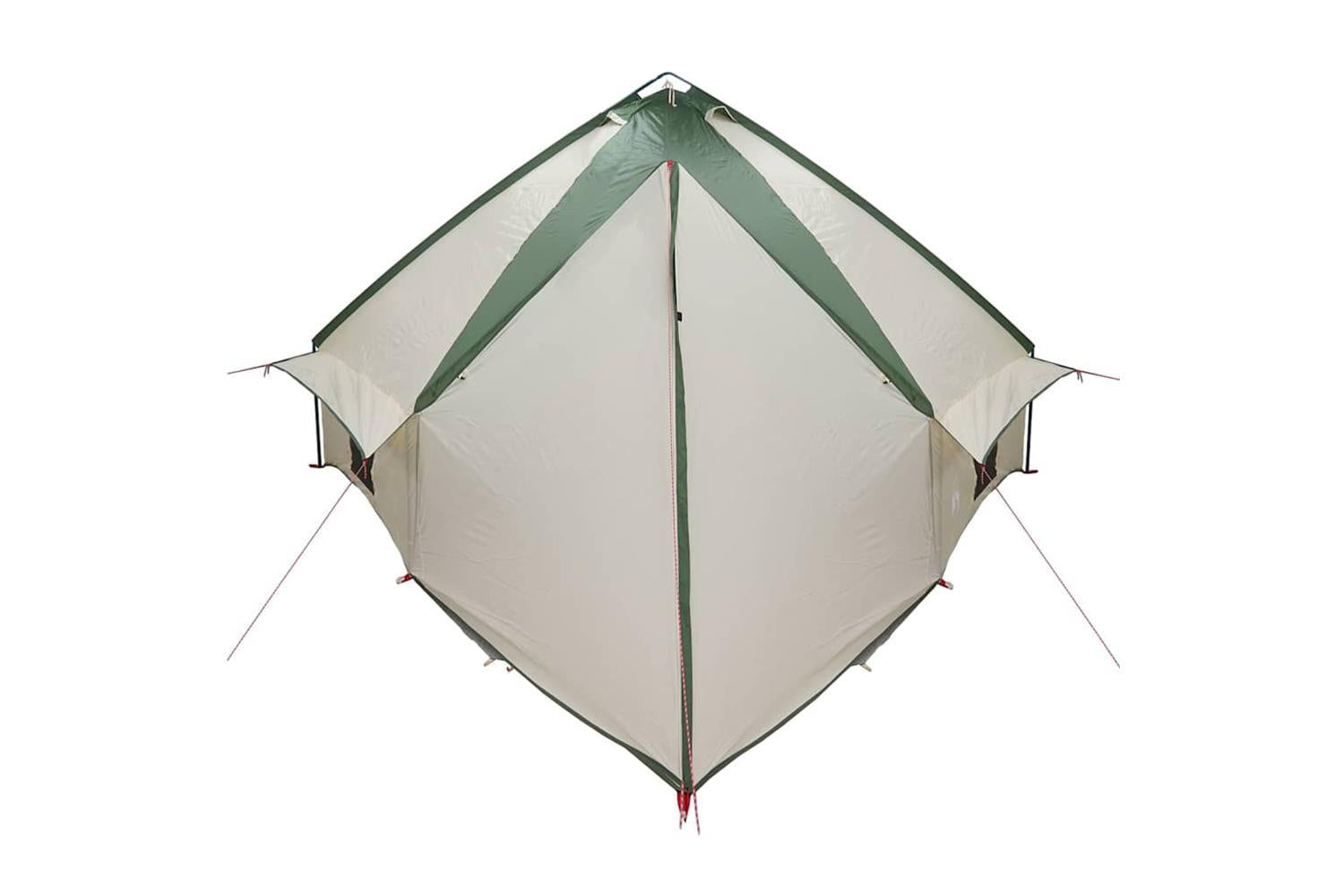 Vidaxl Teepee Tent With Roof Green And White 567 X 470 X 242 Cm-7
