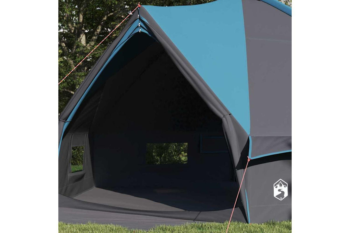 Vidaxl Teepee Tent With Roof Blue And Grey 567 X 470 X 242 Cm-3