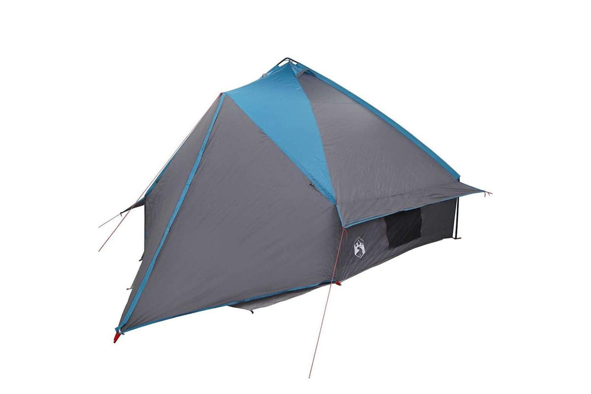 Vidaxl Teepee Tent With Roof Blue And Grey 567 X 470 X 242 Cm-4