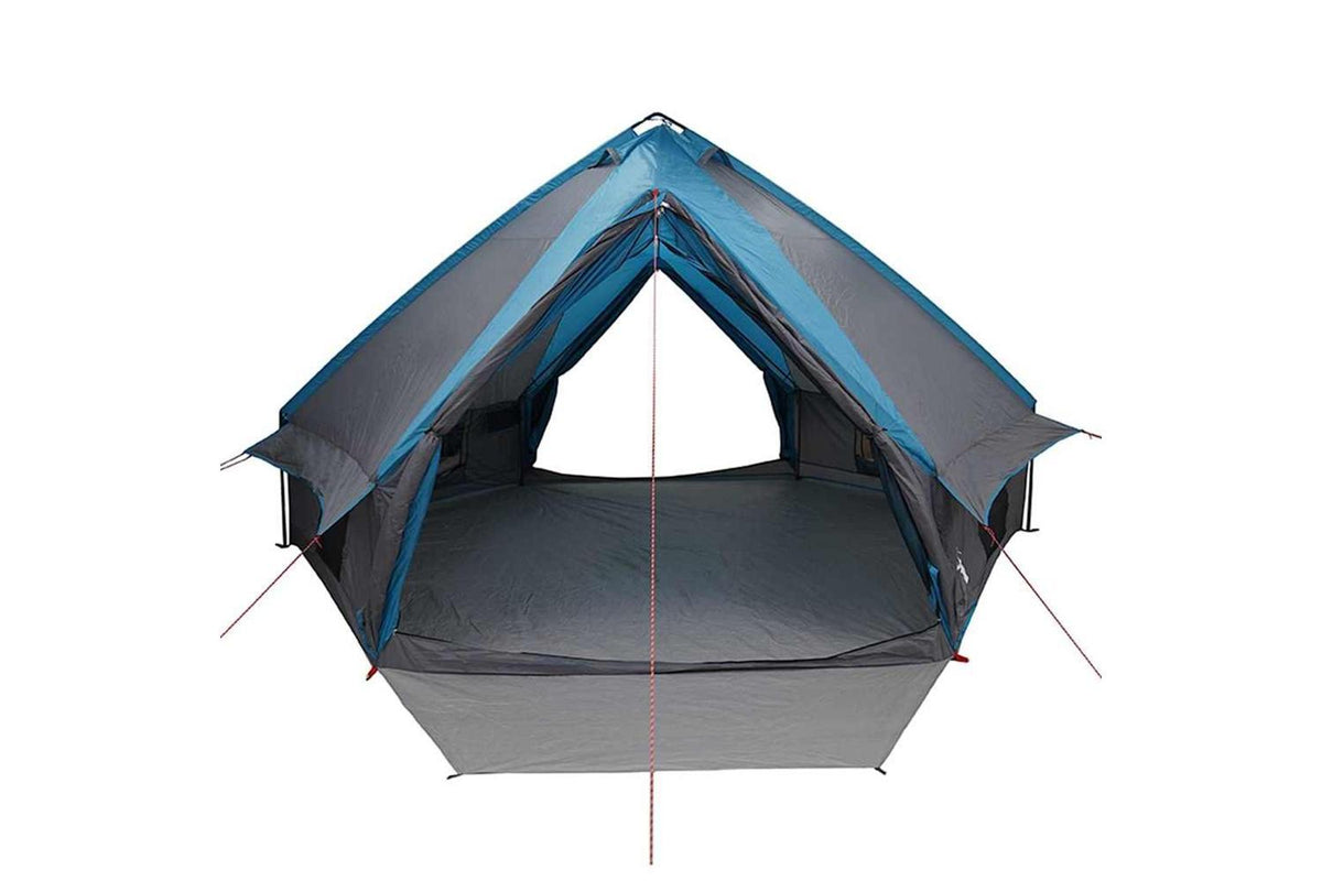 Vidaxl Teepee Tent With Roof Blue And Grey 567 X 470 X 242 Cm-5