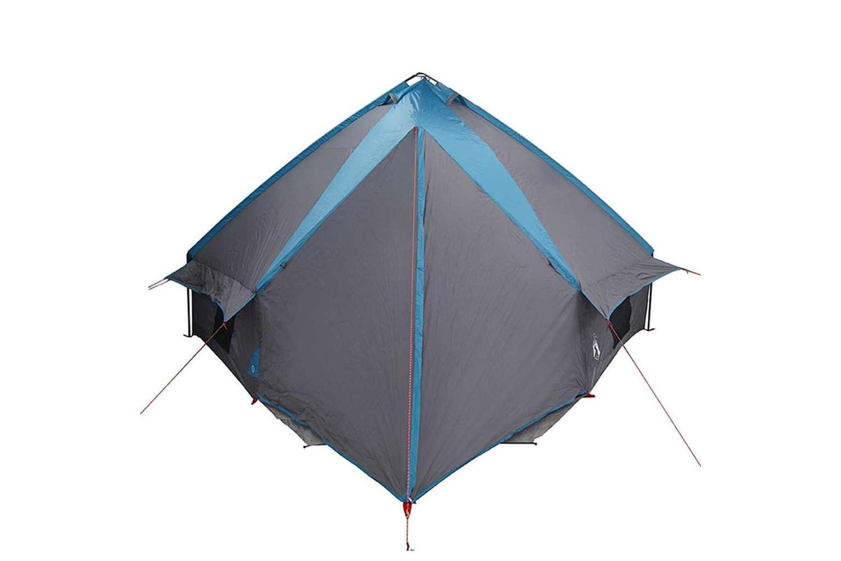 Vidaxl Teepee Tent With Roof Blue And Grey 567 X 470 X 242 Cm-7
