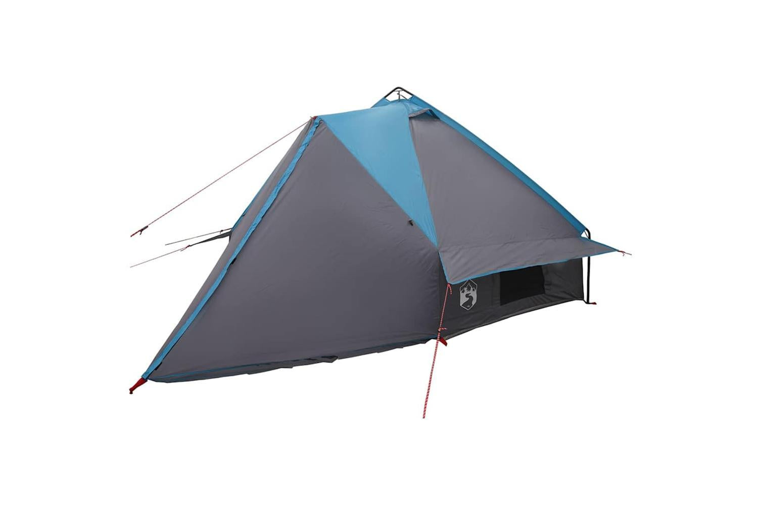 Vidaxl Teepee Tent With Roof Blue And Grey 431 X 366 X 185 Cm-4