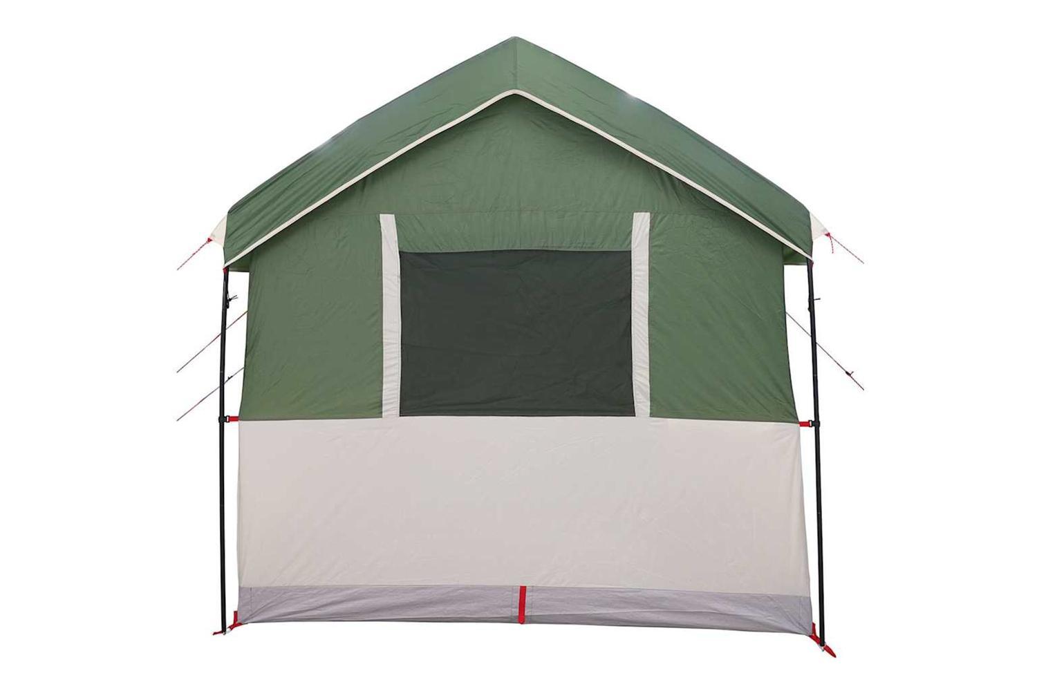 Vidaxl Family Tent With Roof Green And White 324 X 255 X 230 Cm-6