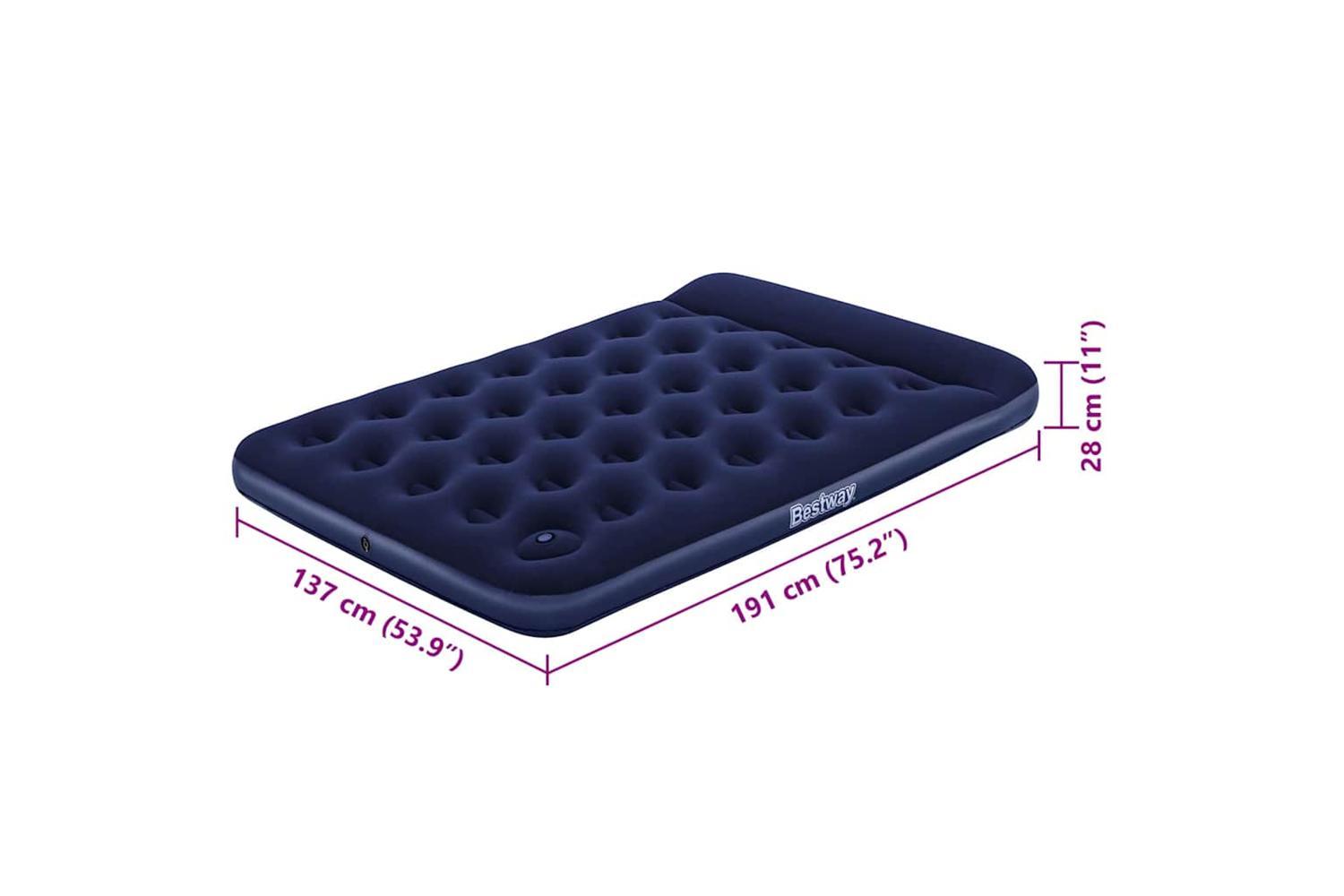 Best Way Airbed Blue 191 X 137 X 28 Cm Pvc-8