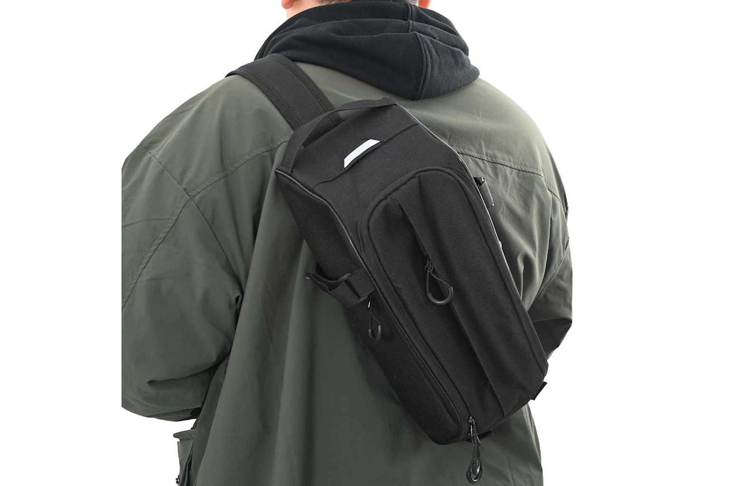 Vidaxl Bicycle Bag Black 38 X 16 X 16 Cm Polyester-3