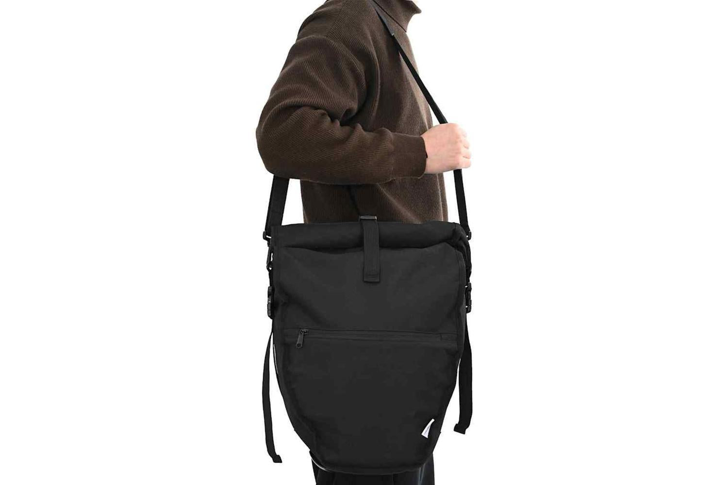 Vidaxl Bicycle Bag Black 32.5 X 17 X 57 Cm Polyester-3