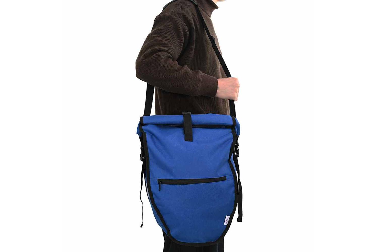 Vidaxl Bicycle Bag Blue 32.5 X 17 X 57 Cm Polyester-3