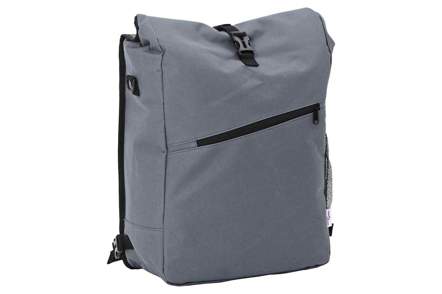 Vidaxl Bicycle Bag Grey 33 X 16 X 60 Cm Polyester
