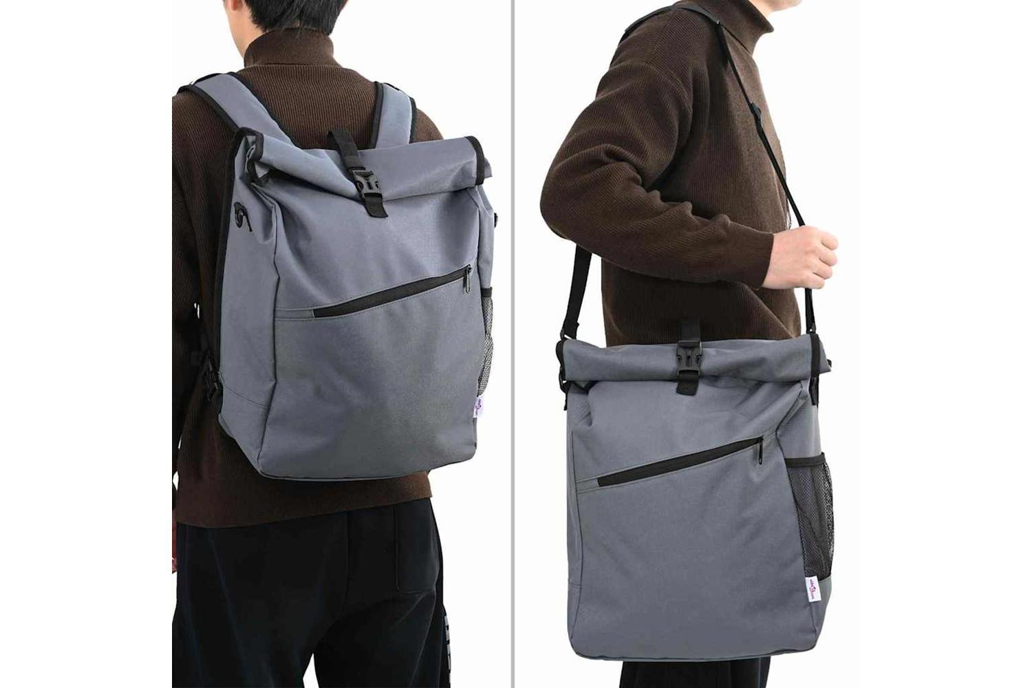 Vidaxl Bicycle Bag Grey 33 X 16 X 60 Cm Polyester-2