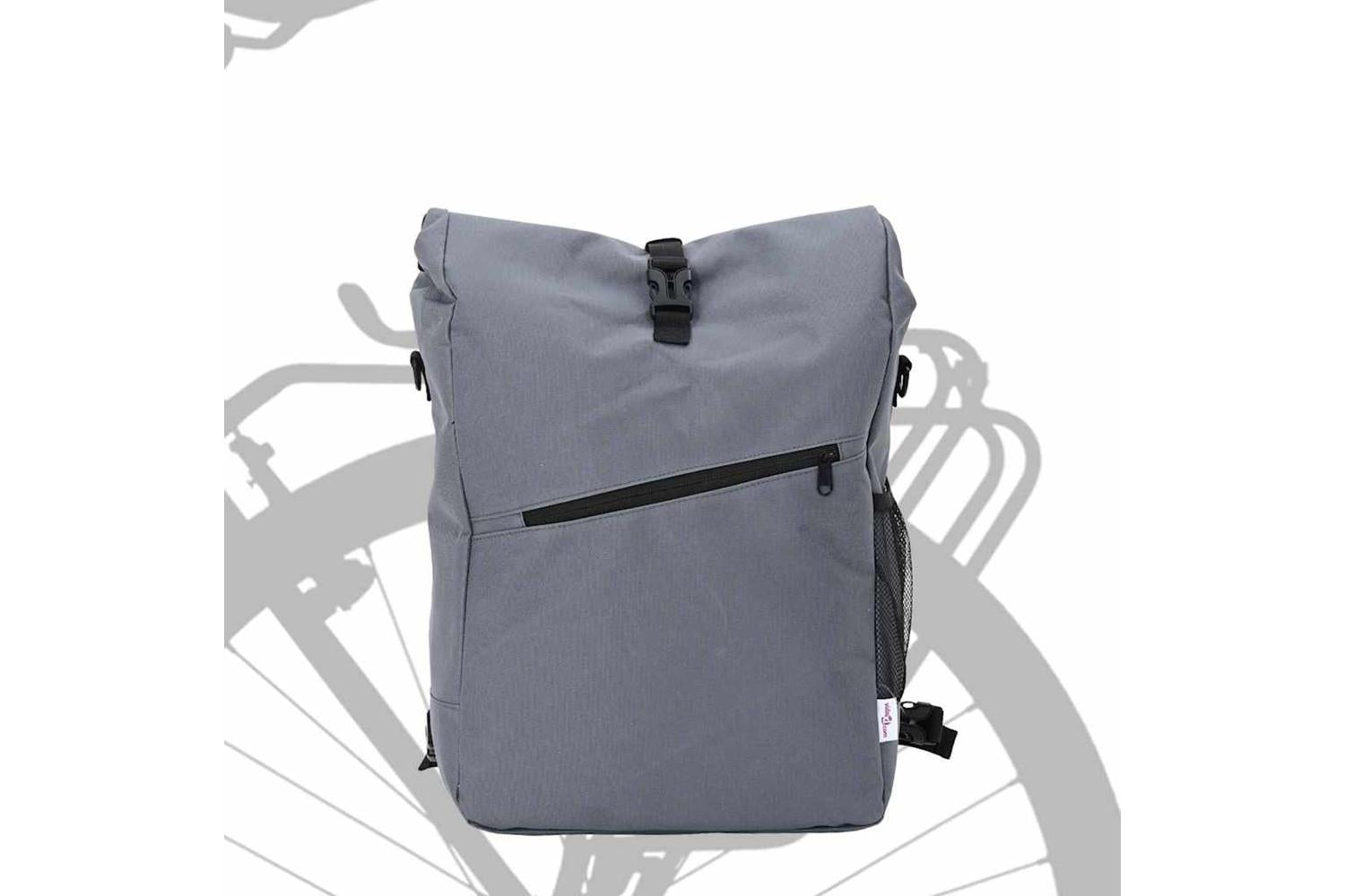 Vidaxl Bicycle Bag Grey 33 X 16 X 60 Cm Polyester-3