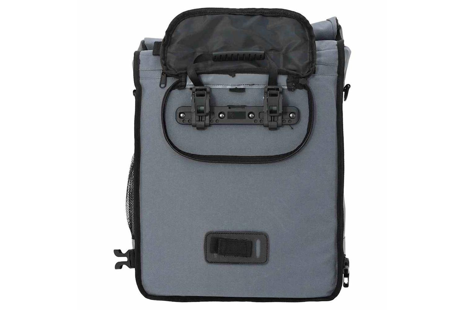 Vidaxl Bicycle Bag Grey 33 X 16 X 60 Cm Polyester-8
