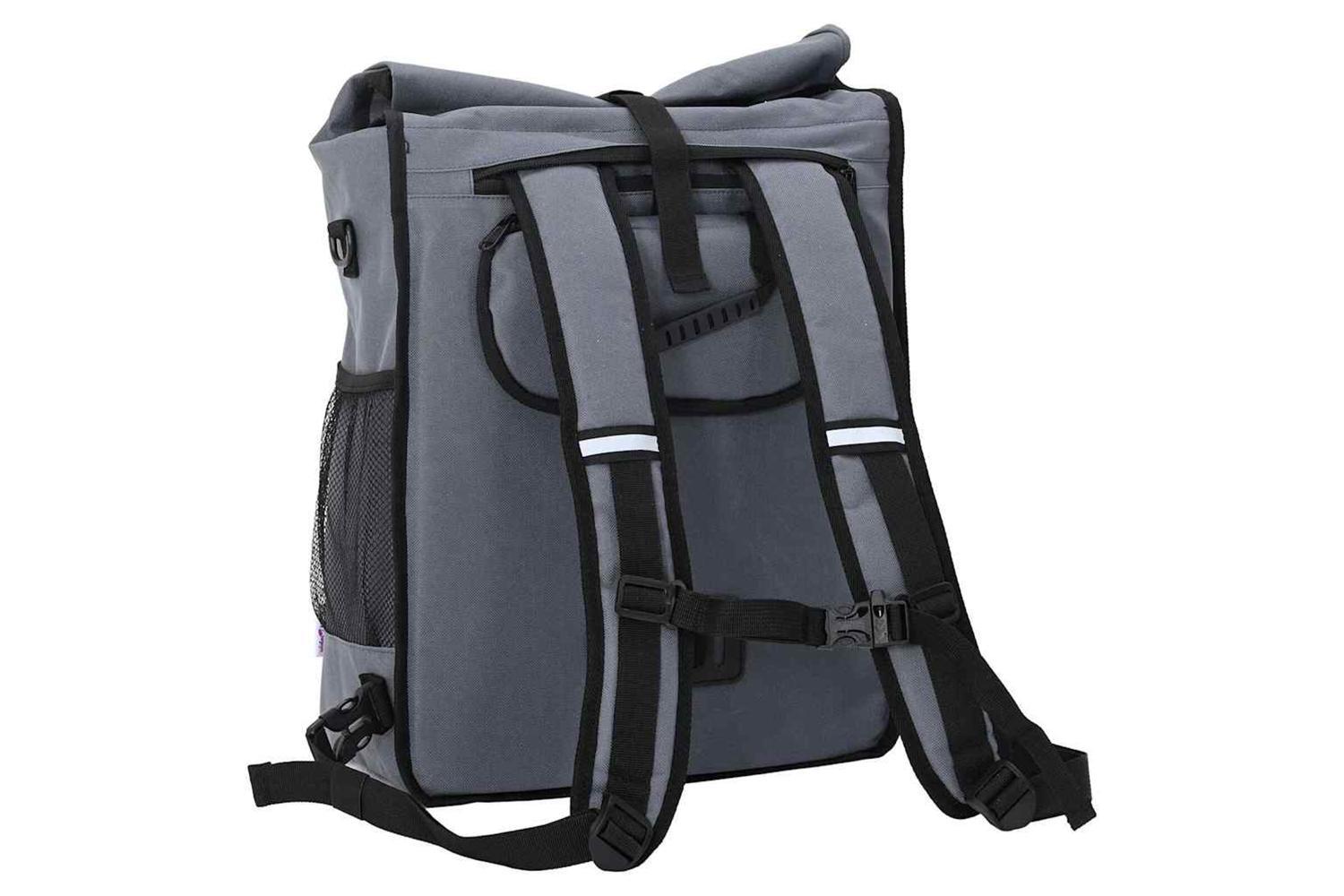 Vidaxl Bicycle Bag Grey 33 X 16 X 60 Cm Polyester-9