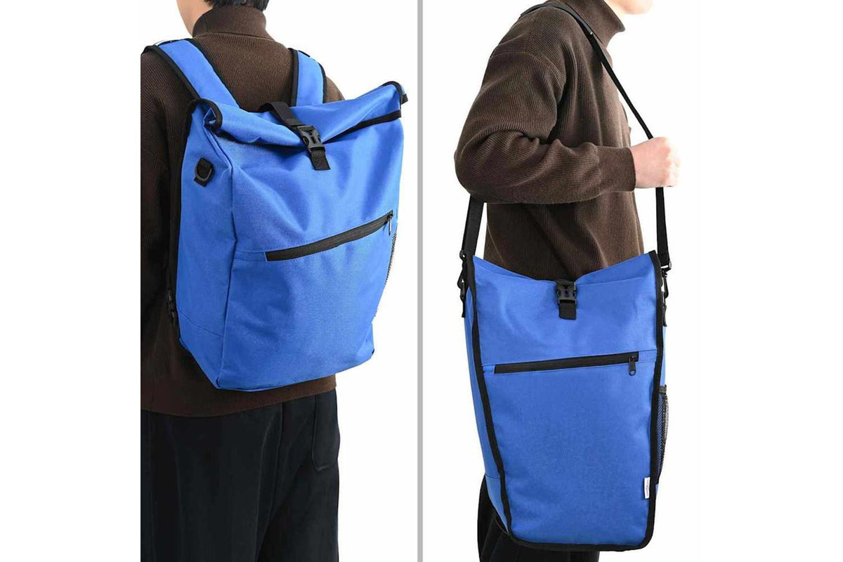Vidaxl Bicycle Bag Blue 33 X 16 X 60 Cm Polyester-2