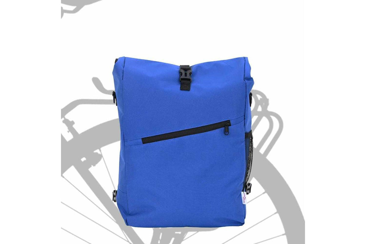 Vidaxl Bicycle Bag Blue 33 X 16 X 60 Cm Polyester-3