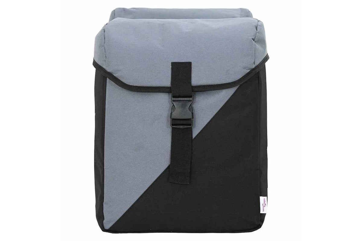 Vidaxl Bicycle Bag Grey And Black 31.5 X 15.5 X 40 Cm Polyester-4
