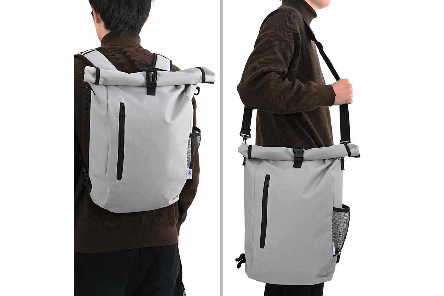 Vidaxl Bicycle Bag Grey 31 X 13 X 58 Cm Polyester-3