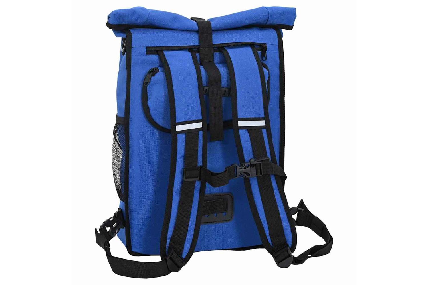 Vidaxl Bicycle Bag Blue 31 X 13 X 58 Cm Polyester-8